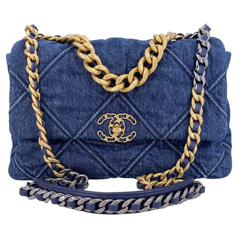 chanel 19 denim|chanel 19 handbags.